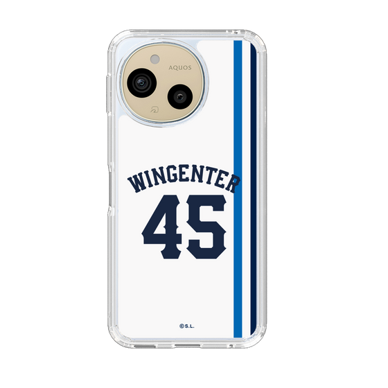 スリムプロテクションケース［ 埼玉西武ライオンズ- #45 WINGENTER - ホーム ］
