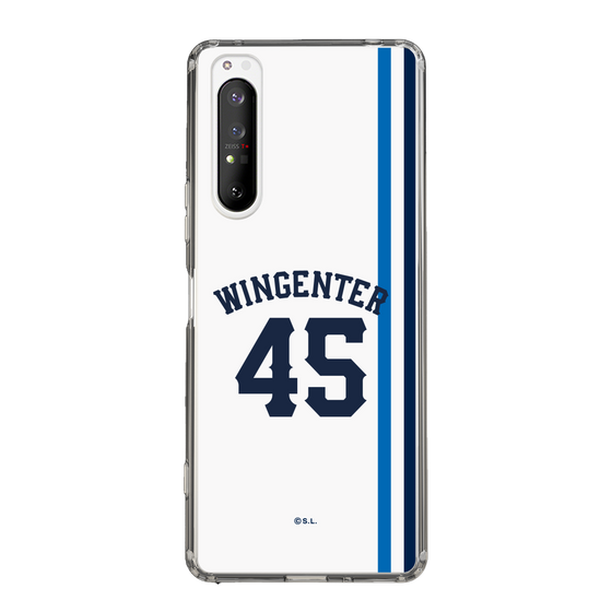 スリムプロテクションケース［ 埼玉西武ライオンズ- #45 WINGENTER - ホーム ］