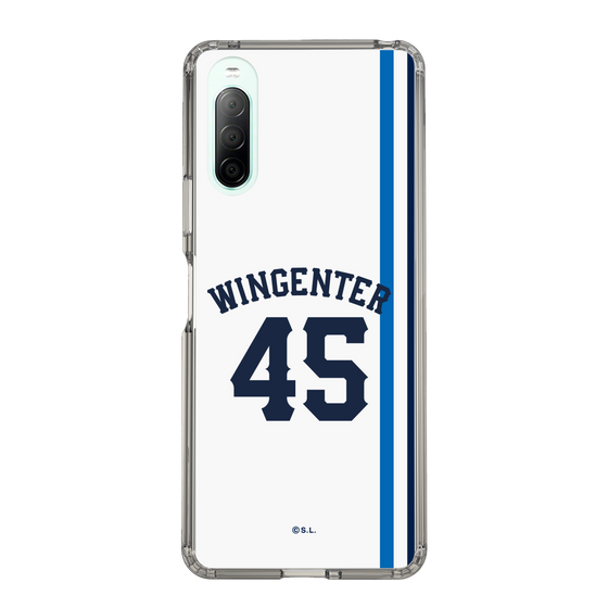 スリムプロテクションケース［ 埼玉西武ライオンズ- #45 WINGENTER - ホーム ］