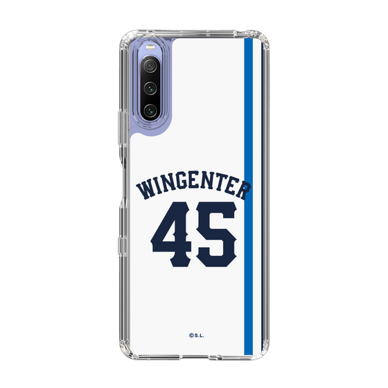 スリムプロテクションケース［ 埼玉西武ライオンズ- #45 WINGENTER - ホーム ］