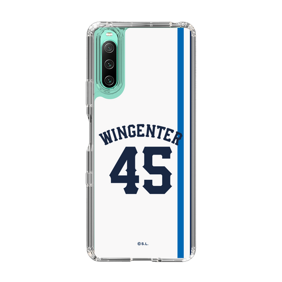 スリムプロテクションケース［ 埼玉西武ライオンズ- #45 WINGENTER - ホーム ］