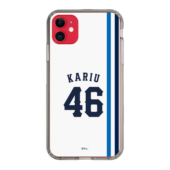 スリムプロテクションケース［ 埼玉西武ライオンズ- #46 KARIU - ホーム ］
