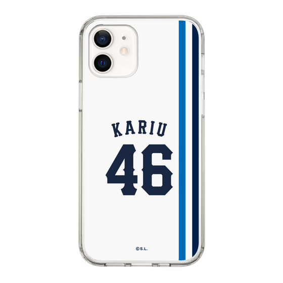 スリムプロテクションケース［ 埼玉西武ライオンズ- #46 KARIU - ホーム ］