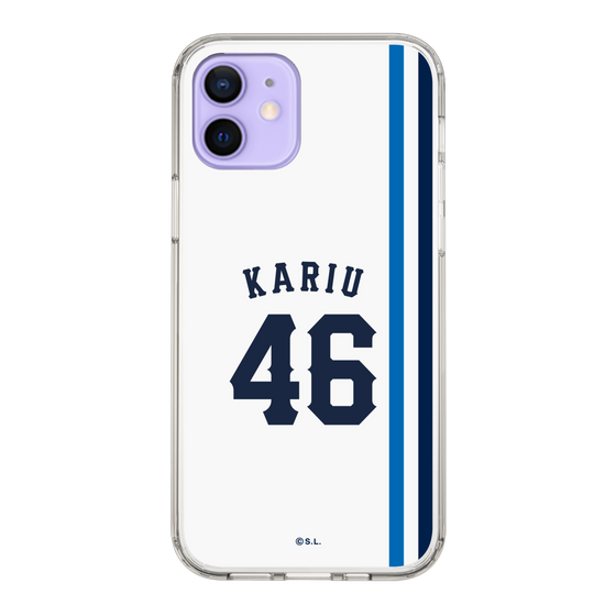 スリムプロテクションケース［ 埼玉西武ライオンズ- #46 KARIU - ホーム ］