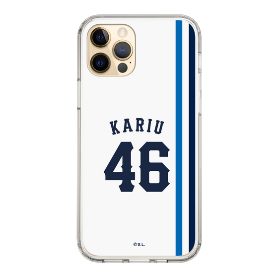 スリムプロテクションケース［ 埼玉西武ライオンズ- #46 KARIU - ホーム ］