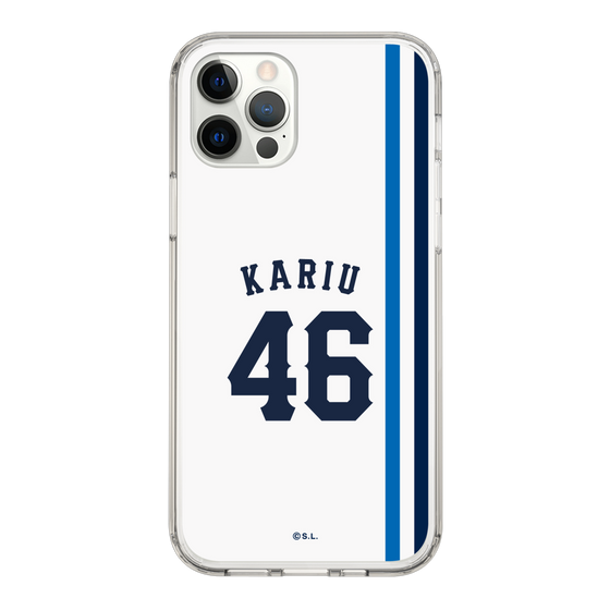 スリムプロテクションケース［ 埼玉西武ライオンズ- #46 KARIU - ホーム ］