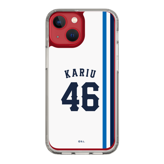 スリムプロテクションケース［ 埼玉西武ライオンズ- #46 KARIU - ホーム ］