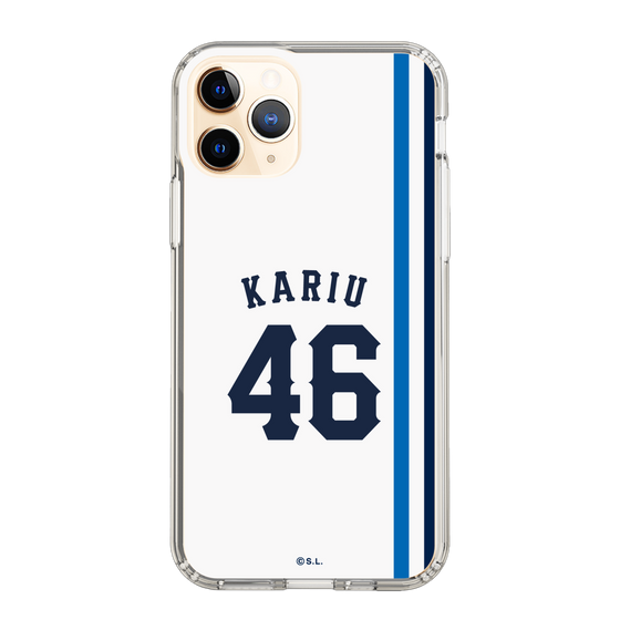 スリムプロテクションケース［ 埼玉西武ライオンズ- #46 KARIU - ホーム ］