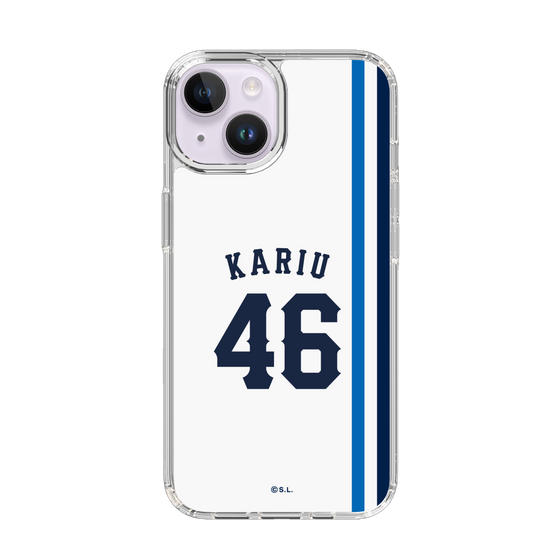 スリムプロテクションケース［ 埼玉西武ライオンズ- #46 KARIU - ホーム ］