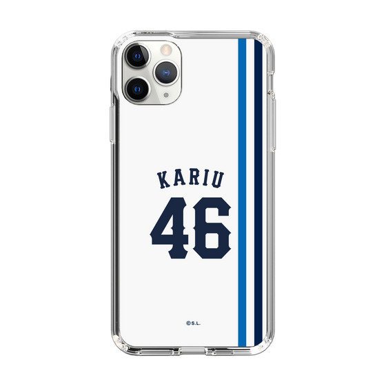 スリムプロテクションケース［ 埼玉西武ライオンズ- #46 KARIU - ホーム ］