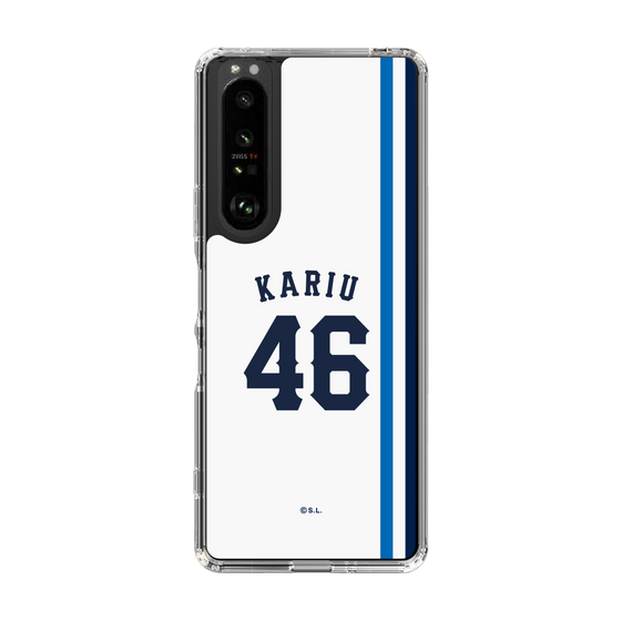 スリムプロテクションケース［ 埼玉西武ライオンズ- #46 KARIU - ホーム ］