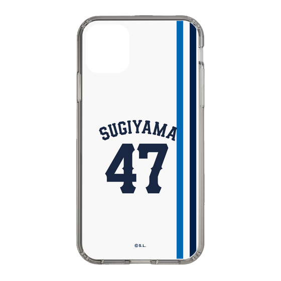 スリムプロテクションケース［ 埼玉西武ライオンズ- #47 SUGIYAMA - ホーム ］