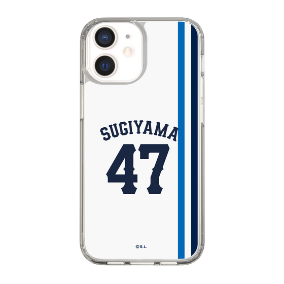 スリムプロテクションケース［ 埼玉西武ライオンズ- #47 SUGIYAMA - ホーム ］