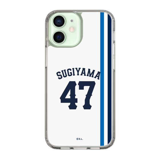 スリムプロテクションケース［ 埼玉西武ライオンズ- #47 SUGIYAMA - ホーム ］