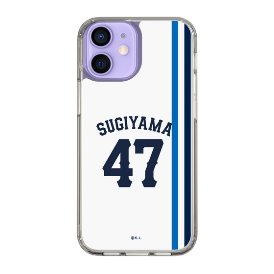 スリムプロテクションケース［ 埼玉西武ライオンズ- #47 SUGIYAMA - ホーム ］