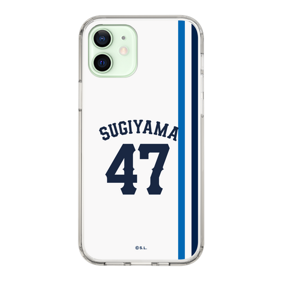 スリムプロテクションケース［ 埼玉西武ライオンズ- #47 SUGIYAMA - ホーム ］