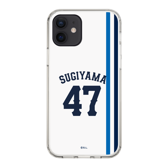 スリムプロテクションケース［ 埼玉西武ライオンズ- #47 SUGIYAMA - ホーム ］