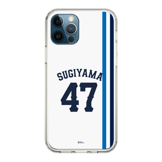 スリムプロテクションケース［ 埼玉西武ライオンズ- #47 SUGIYAMA - ホーム ］