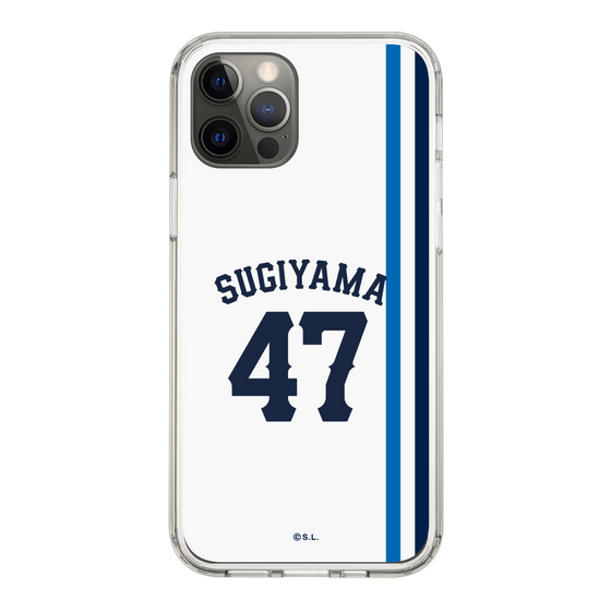 スリムプロテクションケース［ 埼玉西武ライオンズ- #47 SUGIYAMA - ホーム ］