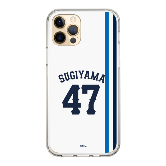 スリムプロテクションケース［ 埼玉西武ライオンズ- #47 SUGIYAMA - ホーム ］