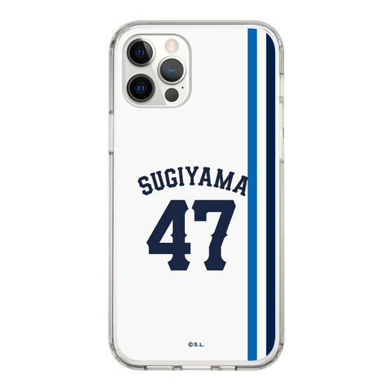 スリムプロテクションケース［ 埼玉西武ライオンズ- #47 SUGIYAMA - ホーム ］