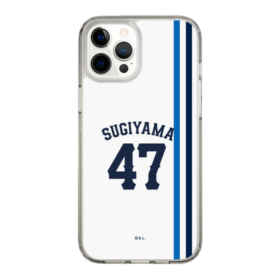 スリムプロテクションケース［ 埼玉西武ライオンズ- #47 SUGIYAMA - ホーム ］