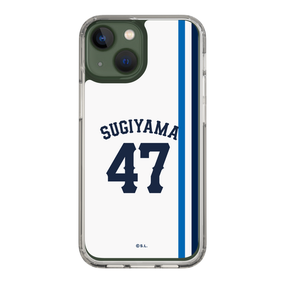スリムプロテクションケース［ 埼玉西武ライオンズ- #47 SUGIYAMA - ホーム ］