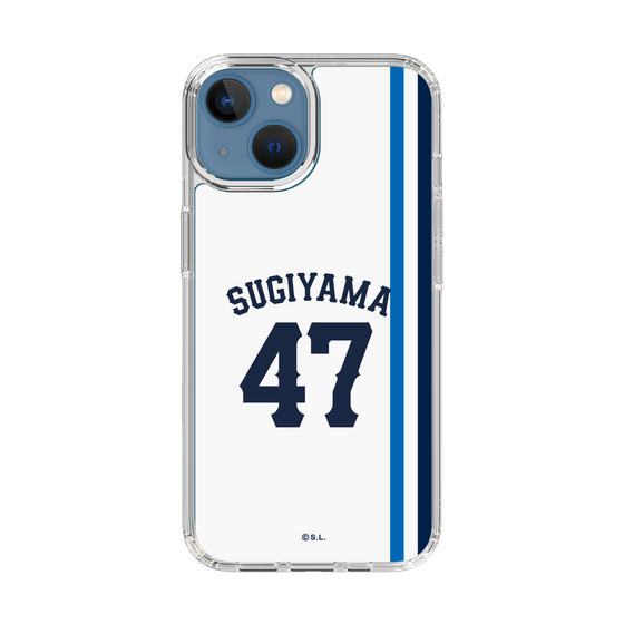 スリムプロテクションケース［ 埼玉西武ライオンズ- #47 SUGIYAMA - ホーム ］