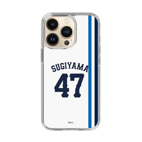 スリムプロテクションケース［ 埼玉西武ライオンズ- #47 SUGIYAMA - ホーム ］