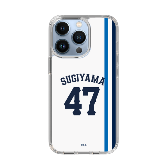 スリムプロテクションケース［ 埼玉西武ライオンズ- #47 SUGIYAMA - ホーム ］