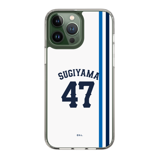 スリムプロテクションケース［ 埼玉西武ライオンズ- #47 SUGIYAMA - ホーム ］