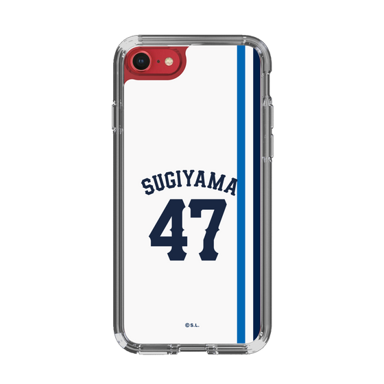 スリムプロテクションケース［ 埼玉西武ライオンズ- #47 SUGIYAMA - ホーム ］