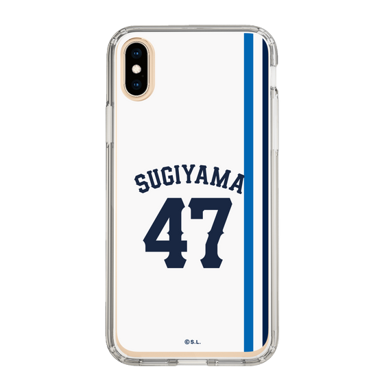スリムプロテクションケース［ 埼玉西武ライオンズ- #47 SUGIYAMA - ホーム ］