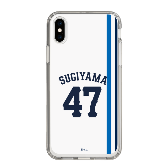 スリムプロテクションケース［ 埼玉西武ライオンズ- #47 SUGIYAMA - ホーム ］