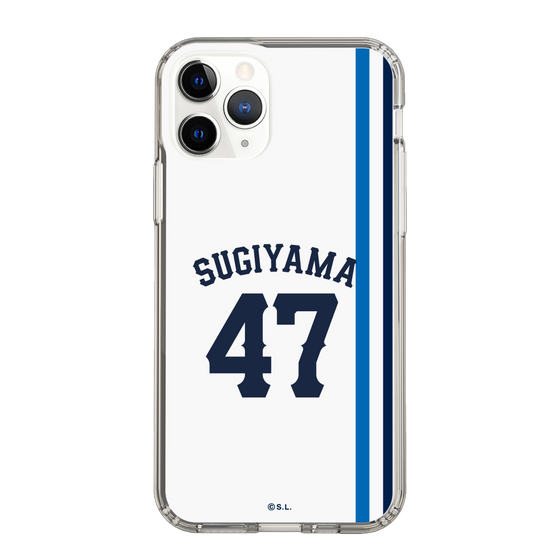 スリムプロテクションケース［ 埼玉西武ライオンズ- #47 SUGIYAMA - ホーム ］