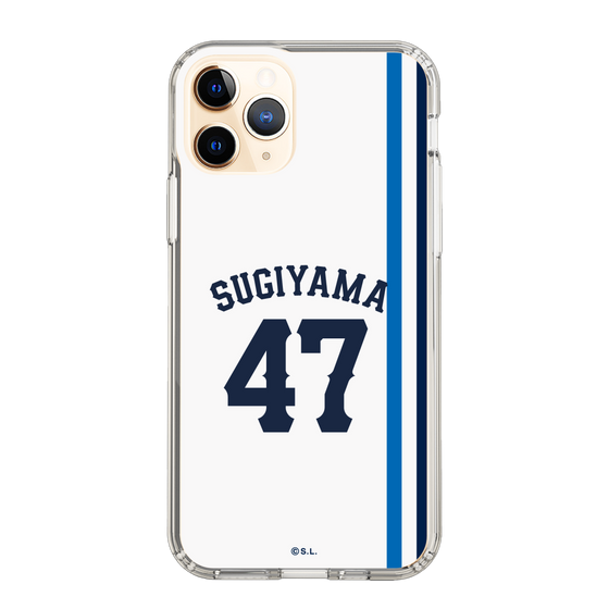 スリムプロテクションケース［ 埼玉西武ライオンズ- #47 SUGIYAMA - ホーム ］