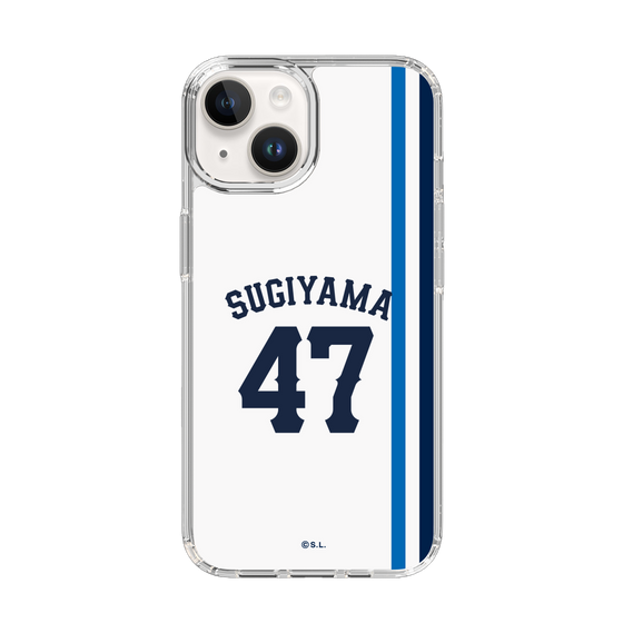 スリムプロテクションケース［ 埼玉西武ライオンズ- #47 SUGIYAMA - ホーム ］