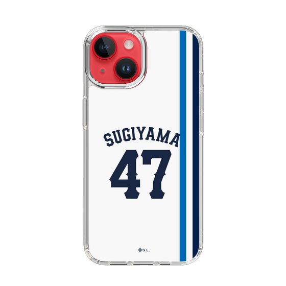 スリムプロテクションケース［ 埼玉西武ライオンズ- #47 SUGIYAMA - ホーム ］