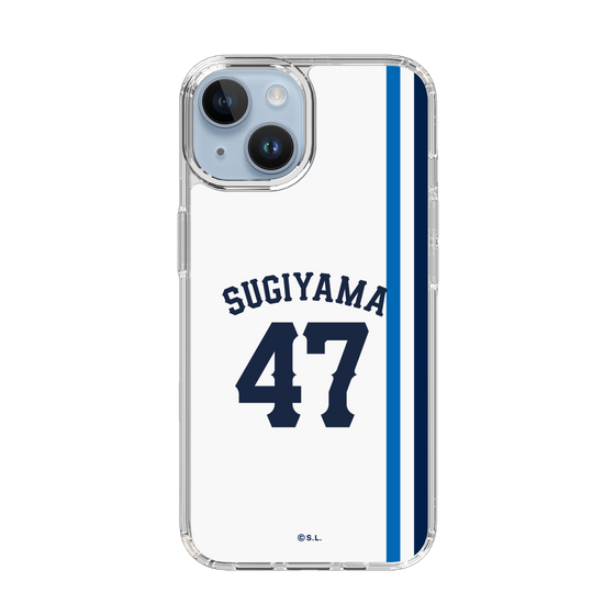 スリムプロテクションケース［ 埼玉西武ライオンズ- #47 SUGIYAMA - ホーム ］