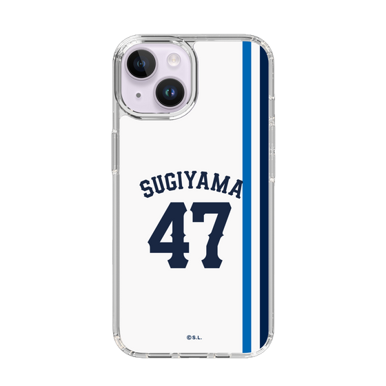 スリムプロテクションケース［ 埼玉西武ライオンズ- #47 SUGIYAMA - ホーム ］