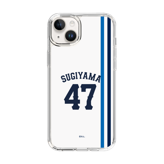 スリムプロテクションケース［ 埼玉西武ライオンズ- #47 SUGIYAMA - ホーム ］