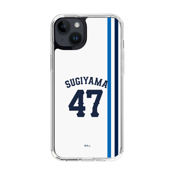 スリムプロテクションケース［ 埼玉西武ライオンズ- #47 SUGIYAMA - ホーム ］