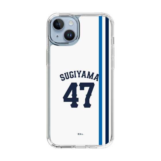 スリムプロテクションケース［ 埼玉西武ライオンズ- #47 SUGIYAMA - ホーム ］