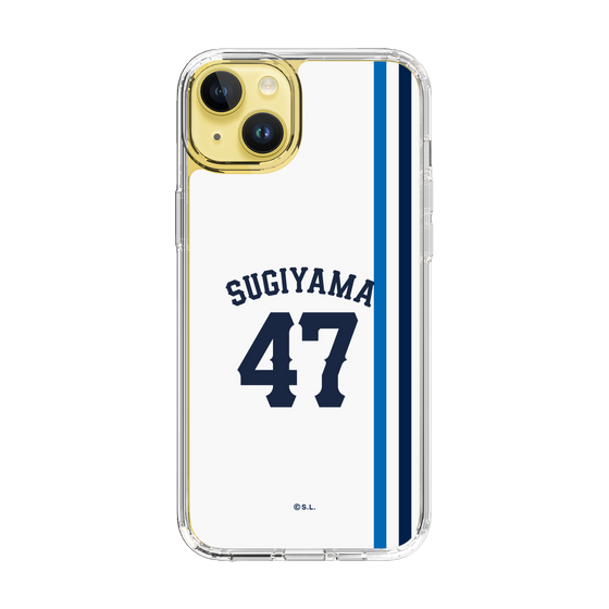 スリムプロテクションケース［ 埼玉西武ライオンズ- #47 SUGIYAMA - ホーム ］