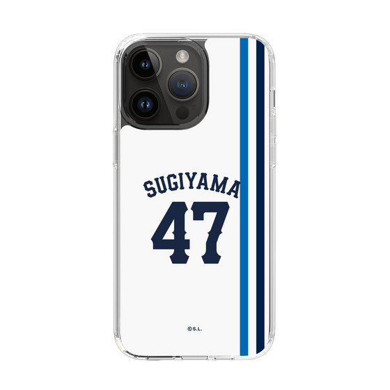 スリムプロテクションケース［ 埼玉西武ライオンズ- #47 SUGIYAMA - ホーム ］