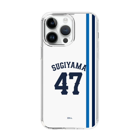 スリムプロテクションケース［ 埼玉西武ライオンズ- #47 SUGIYAMA - ホーム ］
