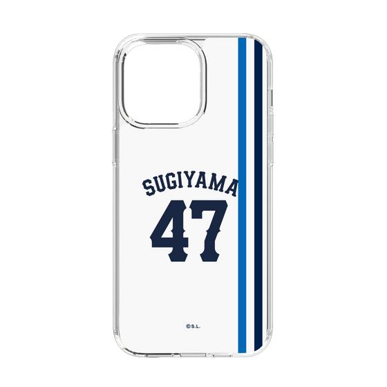 スリムプロテクションケース［ 埼玉西武ライオンズ- #47 SUGIYAMA - ホーム ］