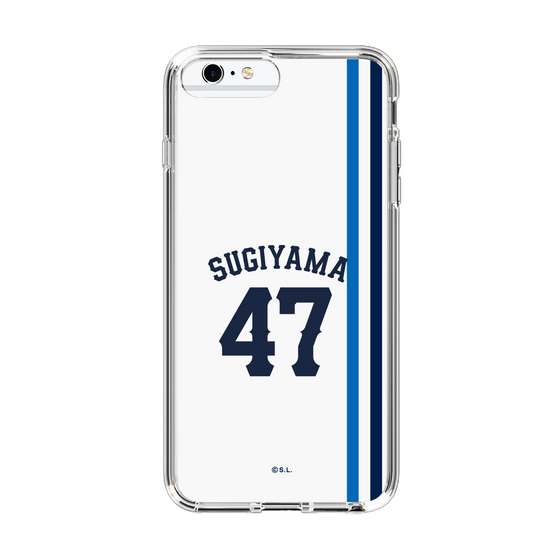 スリムプロテクションケース［ 埼玉西武ライオンズ- #47 SUGIYAMA - ホーム ］
