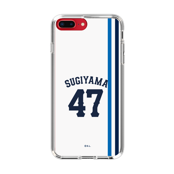 スリムプロテクションケース［ 埼玉西武ライオンズ- #47 SUGIYAMA - ホーム ］