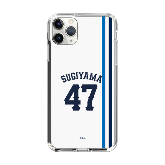 スリムプロテクションケース［ 埼玉西武ライオンズ- #47 SUGIYAMA - ホーム ］